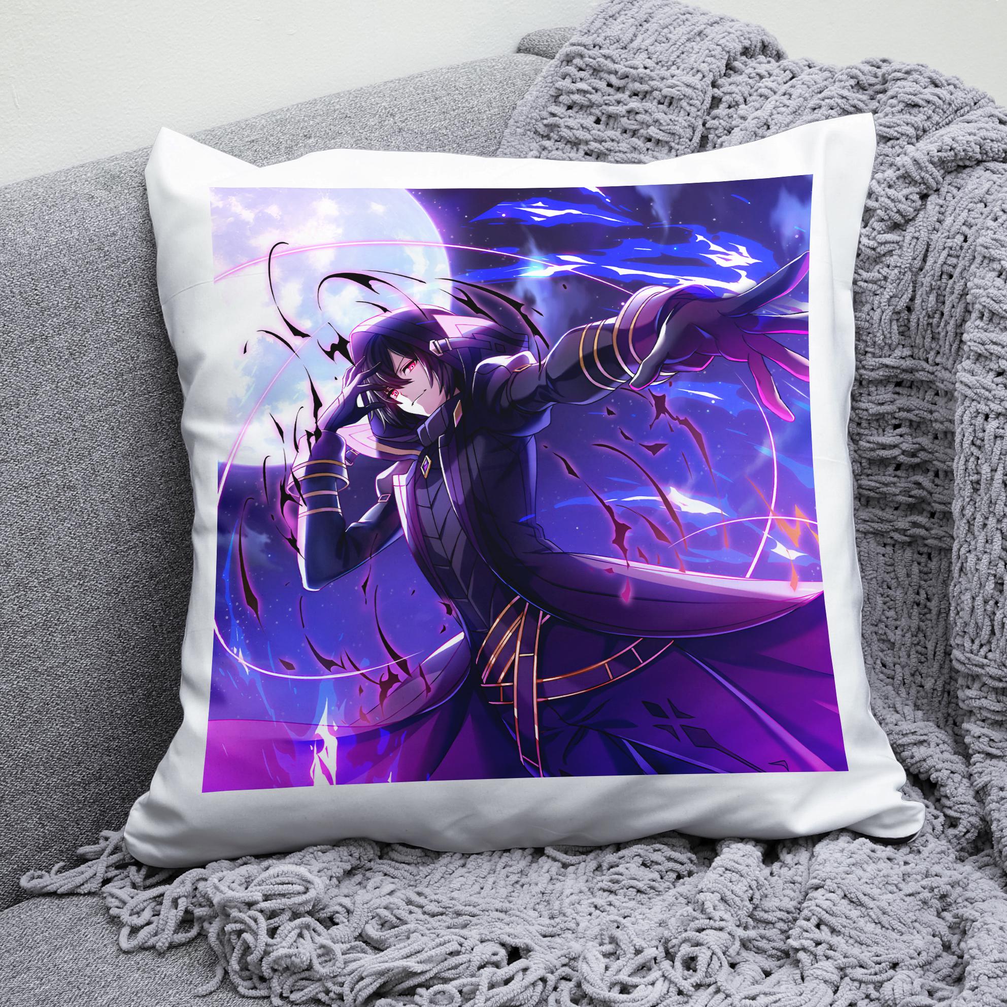 Плюшевая подушка квадрат с принтом аниме Схождение в тени! The Eminence in Shadow