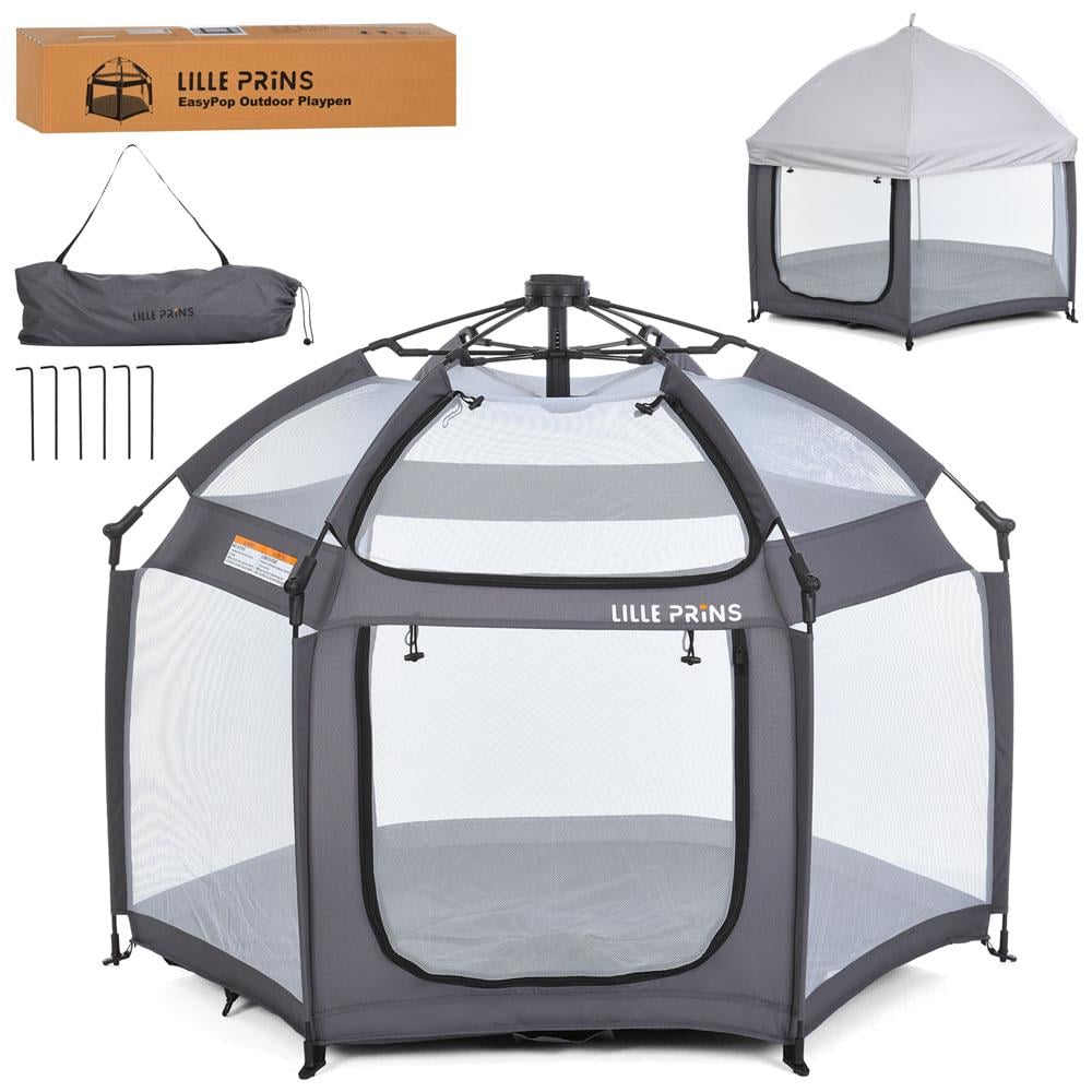 Палатка автоматическая MR 1515 с сетчатыми стенками/чехлом на крышу и молнией Серый - фото 2 Палатка автоматическая MR 1515 с сетчатыми стенками/чехлом на крышу и молнией Серый - фото 2