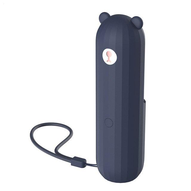 Портативний вентилятор 3life Pocket Bear Fan & Powerbank Blue (49552)