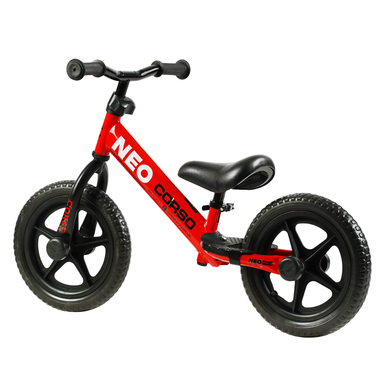 Біговел Corso Neo 12" сталева рама/підставка для ніг Red (144027) - фото 3 Біговел Corso Neo 12" сталева рама/підставка для ніг Red (144027) - фото 3