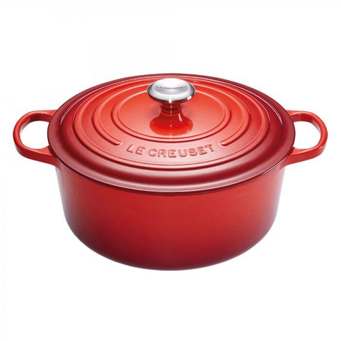 Каструля жароміцна Le Creuset 34 см 12,3 л Червоний