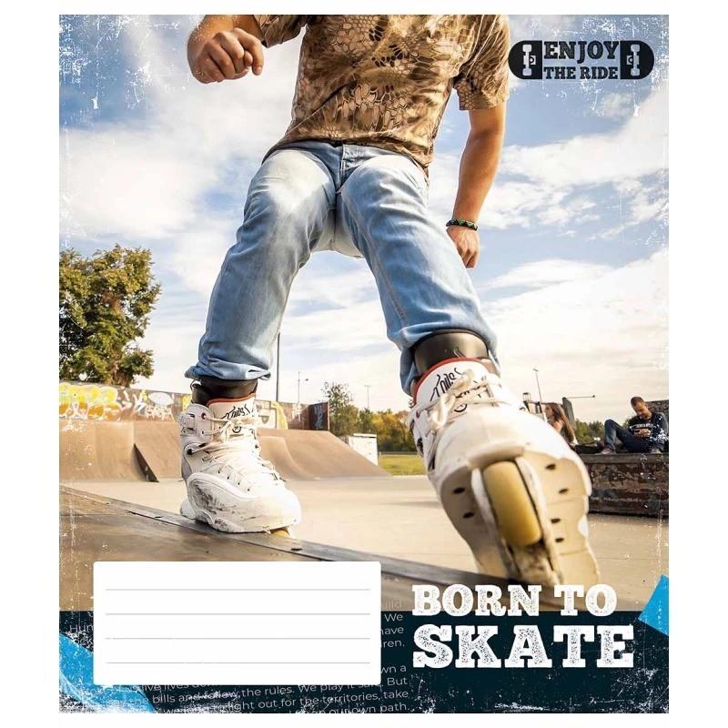 Зошит учнівський "Enjoy the ride" 048-3317L-2 у лінію 48 аркушів