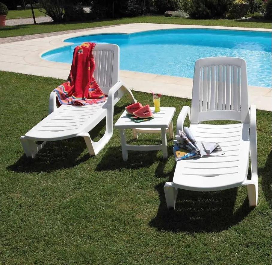 Шезлонг складной Bica Zanzibar с подлокотниками 190х71х46 см (CNT00012552) - фото 6