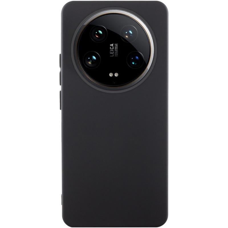 Противоударный Чехол Silicone Cover Lakshmi (AAA) для Xiaomi 14 Ultra Черный/Black