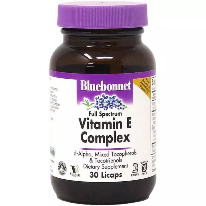 Комплекс вітаміну E Bluebonnet Nutrition 30 капсул (BLB0600)