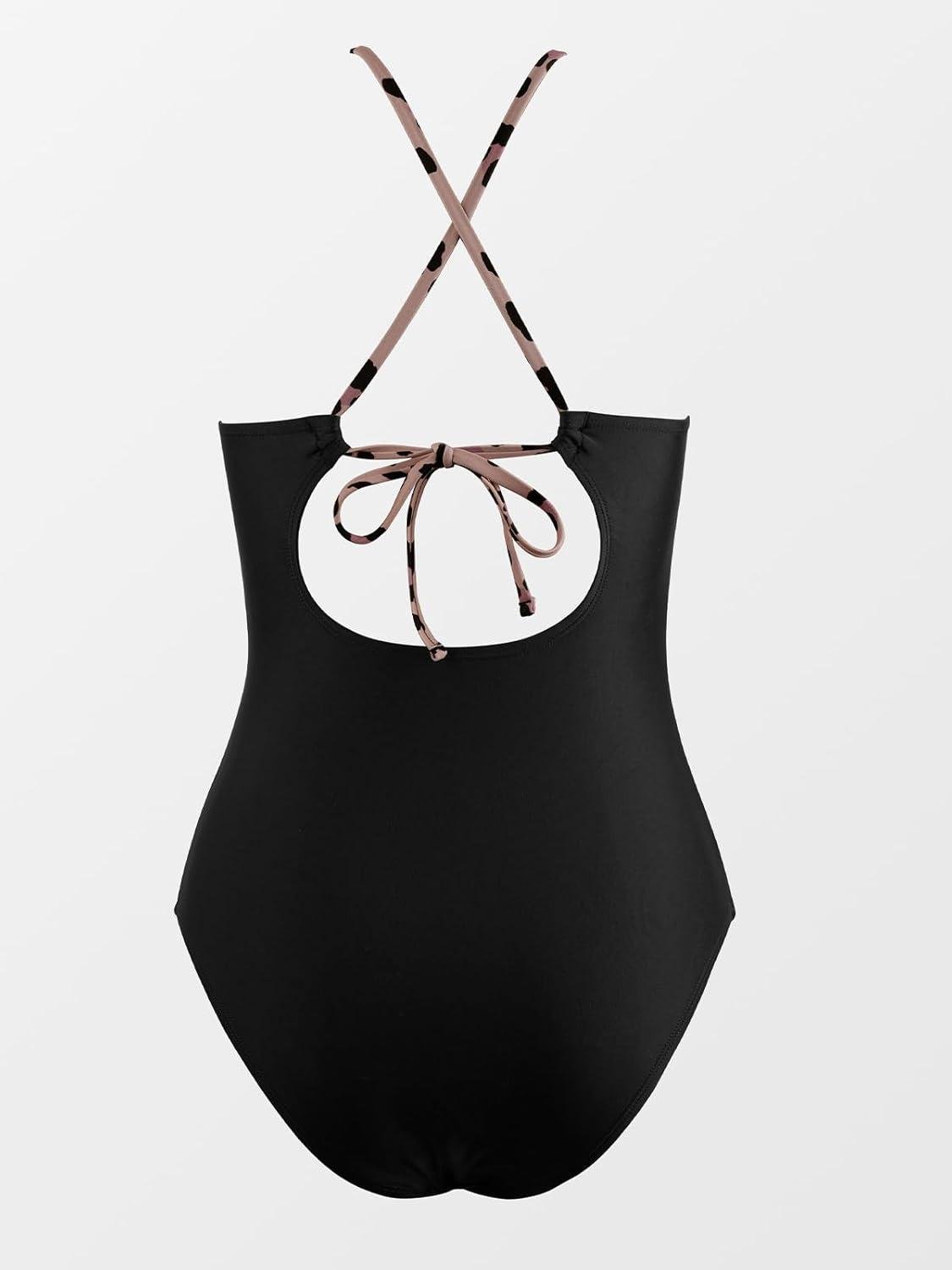 Купальник Cupshe Візерунок L Чорно-бежевий (DAA12E4C024) - фото 5 Купальник Cupshe Візерунок L Чорно-бежевий (DAA12E4C024) - фото 5