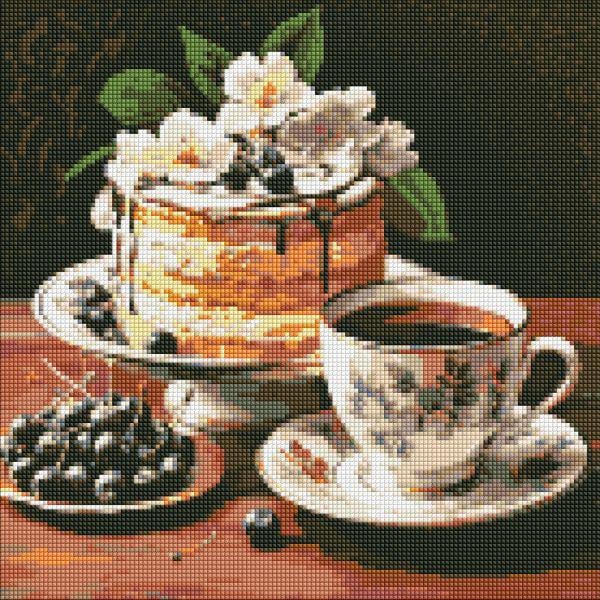 Алмазная мозаика Идейка Фруктовое наслаждение 40x40 см (AMO7905)