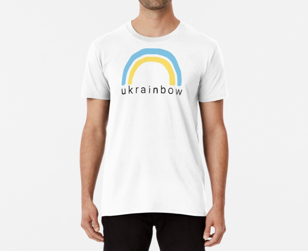 Футболка чоловіча патріотична Stedman з принтом Ukrainbow XXL Білий (УКР275-11)