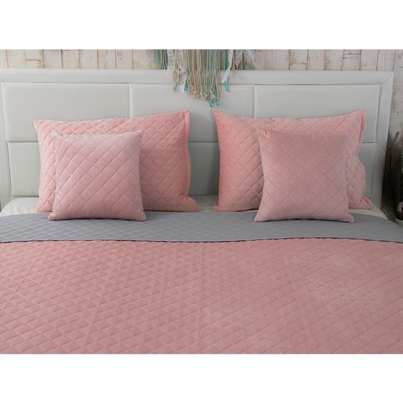 Покрывало двухстороннее Руно велюр 180x220 см Бежевый (28092523) - фото 6 Покрывало двухстороннее Руно велюр 180x220 см Бежевый (28092523) - фото 6