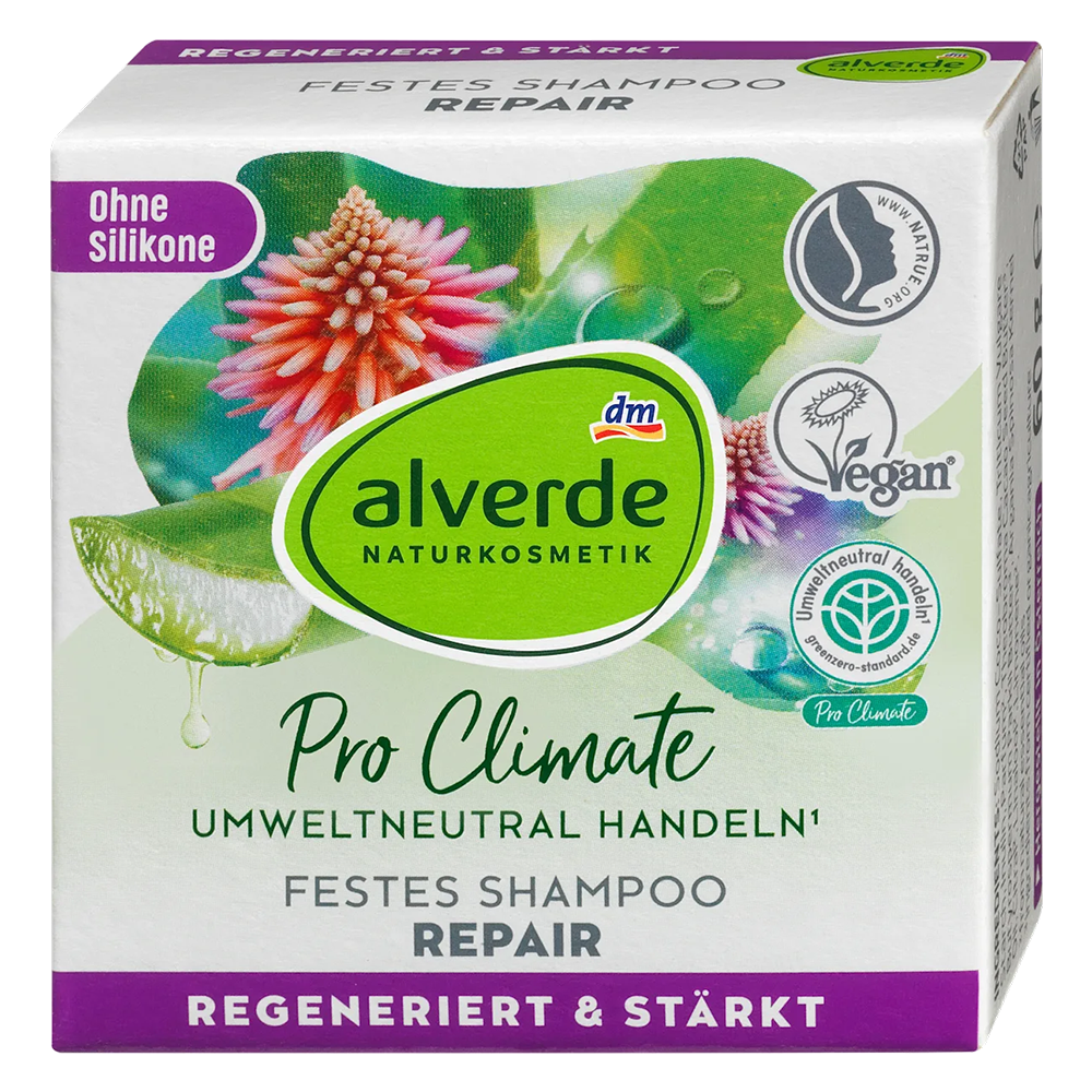 Шампунь твердий Alverde Naturkosmetik Pro-Climate Repair 60 г Шампунь твердий Alverde Naturkosmetik Pro-Climate Repair 60 г