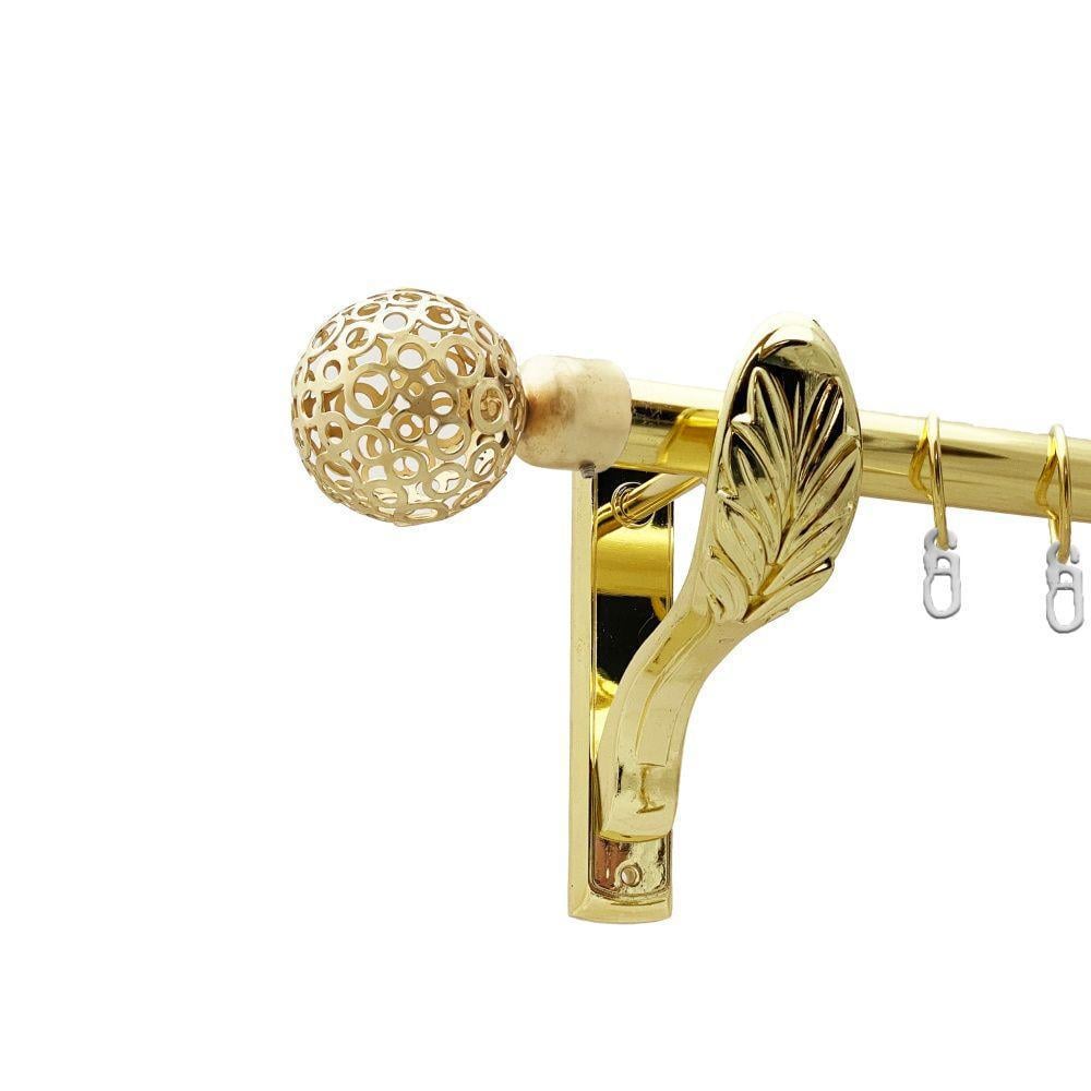 Карниз трубчатый Orvit Савона одинарный 25 мм 160 см Золотой (009-1523)