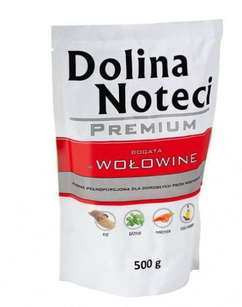 Корм влажный для собак Dolina Noteci Premium с говядиной 500 г пауч (108035)