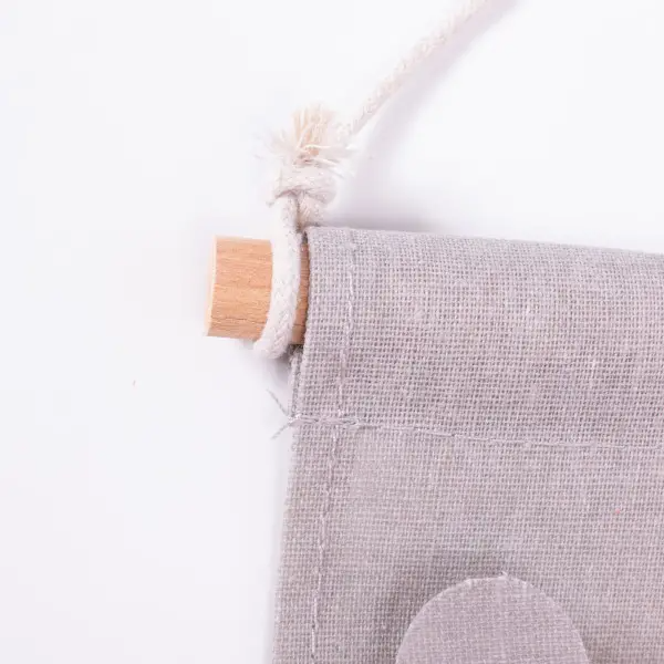 Органайзер панно подвесной на 3 секции 28х33 см Серый - фото 4