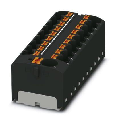 Розподільний блок Phoenix Contact PTFIX 10/18X4 BK 450В 32A Push-in Чорний (3273914)