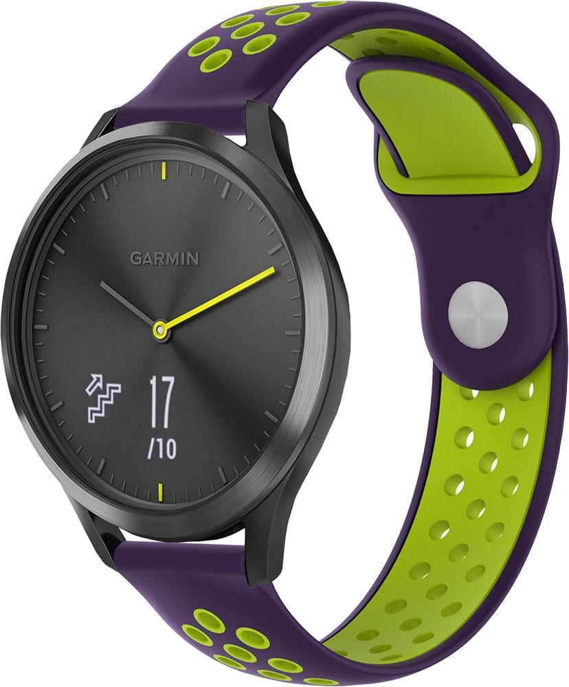 Ремешок Sport для Garmin Vivomove HR Violet Green (23032-21)