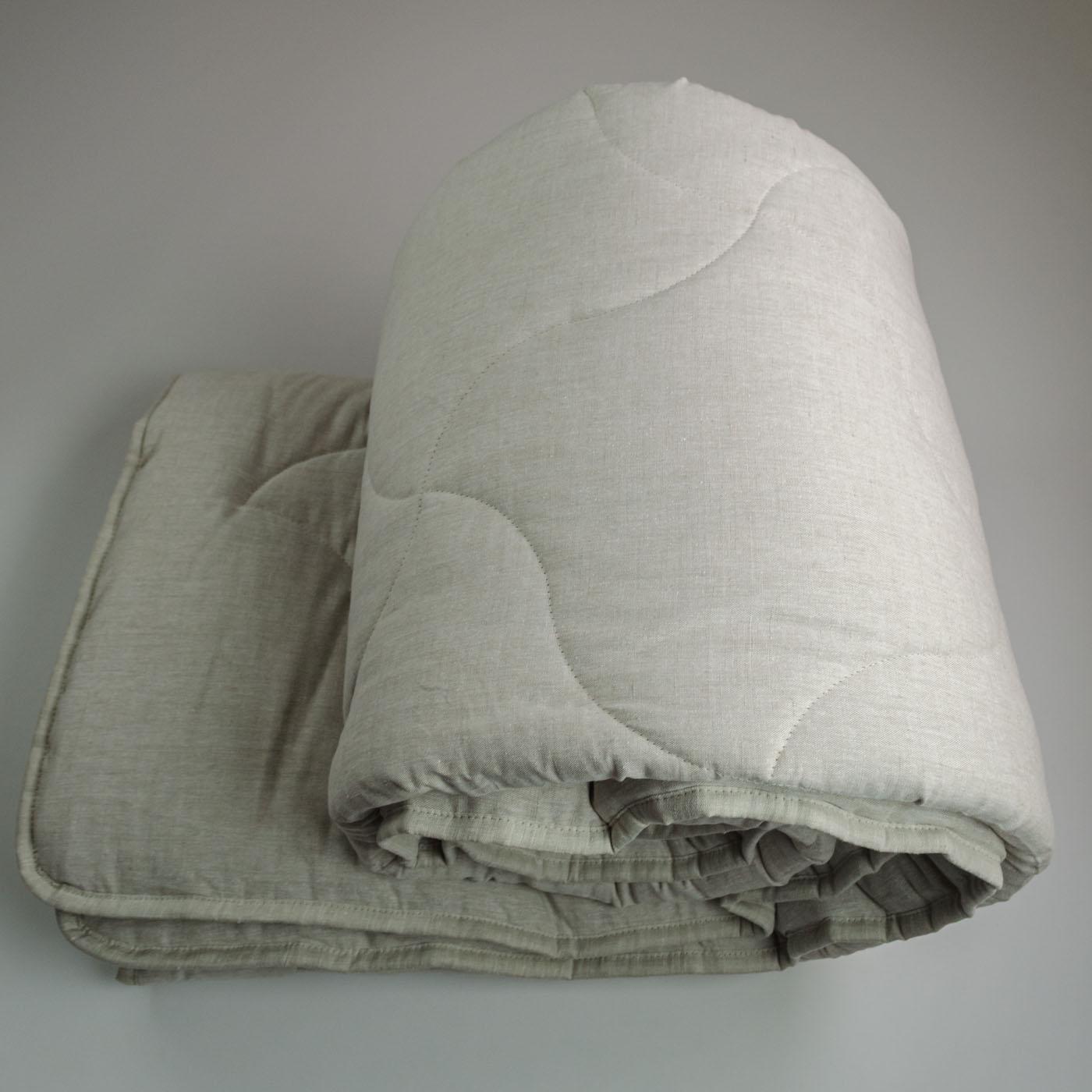 Одеяло конопляное зимнее YouStar покрытие лен детское 110х140 см Серый (chn-kklw-c-sil) - фото 2 Одеяло конопляное зимнее YouStar покрытие лен детское 110х140 см Серый (chn-kklw-c-sil) - фото 2