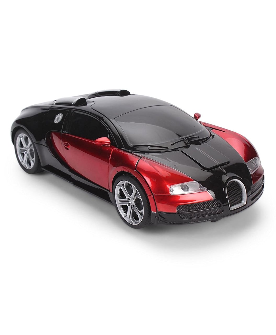 Машина-трансформер на радиоуправлении «Bugatti Veyron» Red Edition