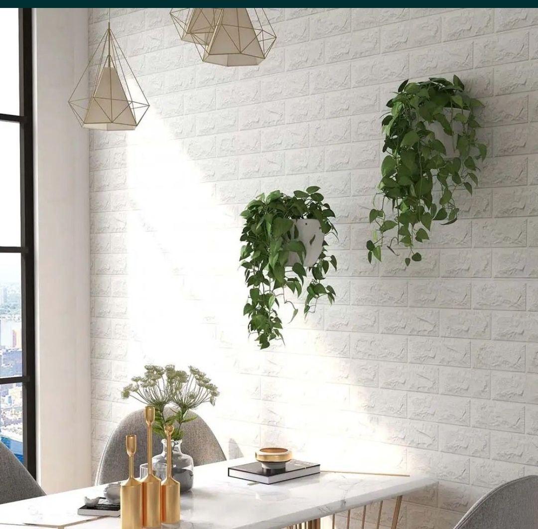 3D-панель декоративная самоклеящаяся под кирпич 77x70 см x 4 мм - фото 10