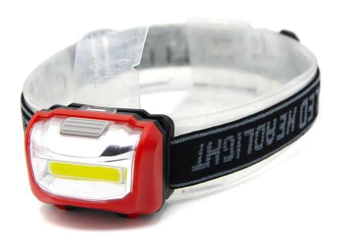 Фонарь налобный NF-T 835 COB-3W Красный (8984985)