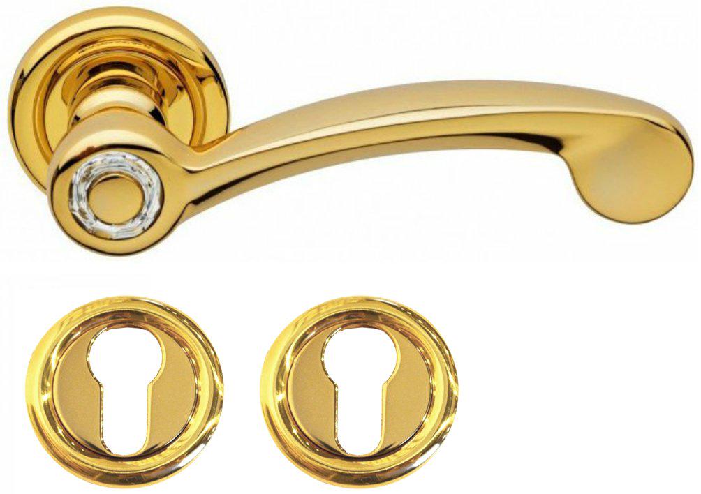 Ручки Linea Cali Cosmic накладка под цилиндр Золотой полированный/Золотой (1961pz)