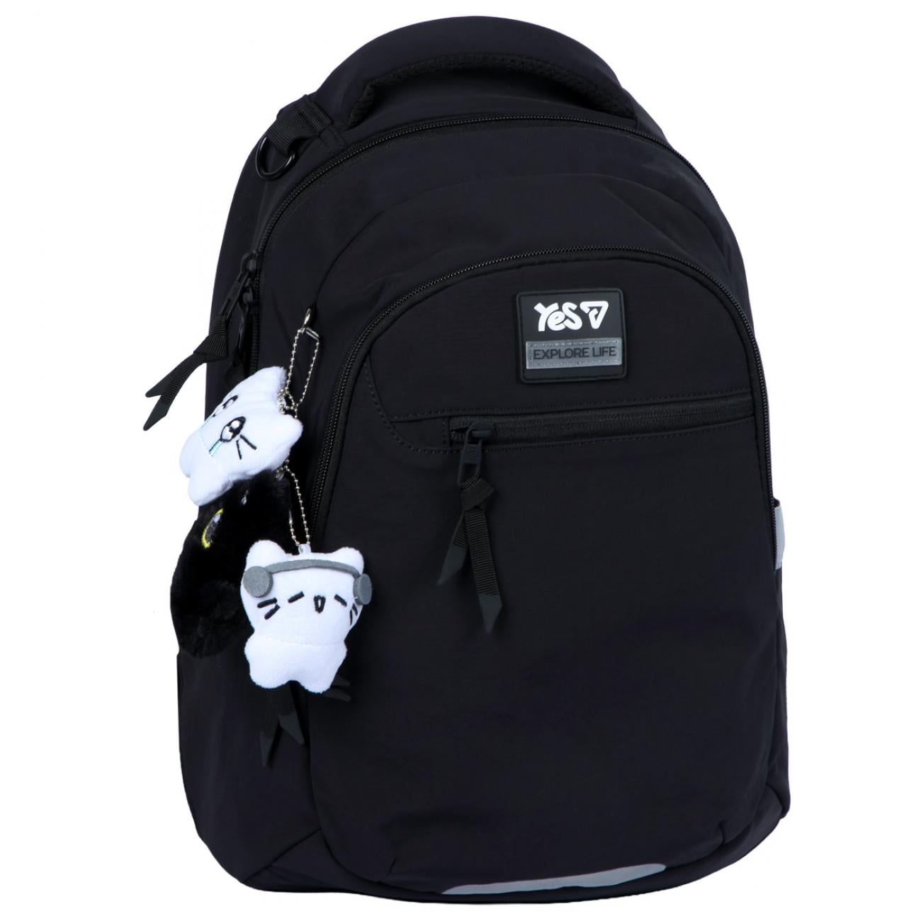 Школьный рюкзак YES Black Cat ТS-54M (550326)
