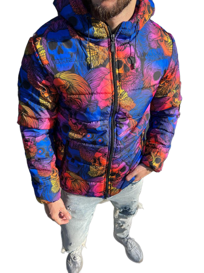 Куртка 7-439 L Синій (18801)