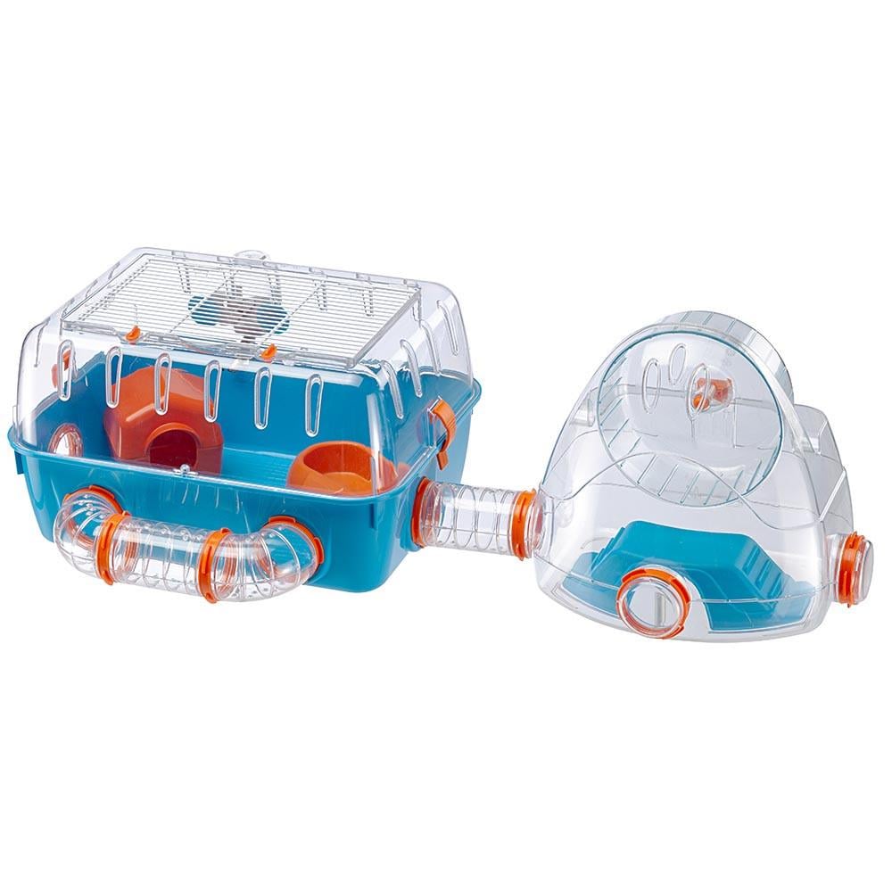 Клетка для хомяков и грызунов Ferplast Combi 2 с игровыми тоннелями 79,5х29,5х26,3 см (57932599)