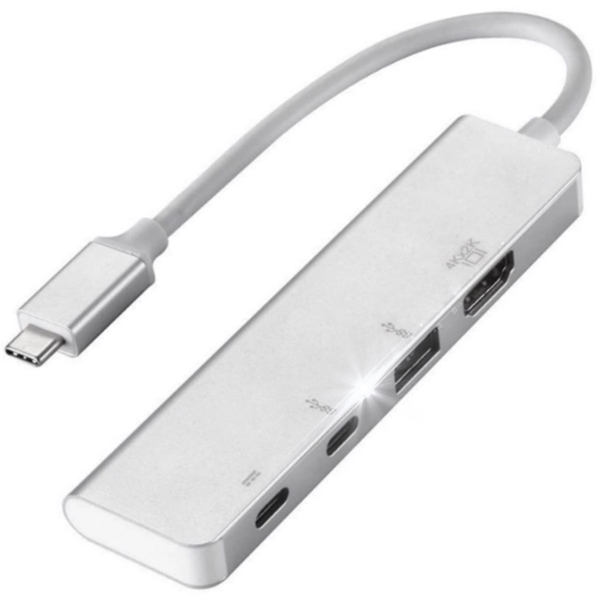 USB-хаб Foxconn Type-C на HDMI/USB 3,0/USB-C (A10215)