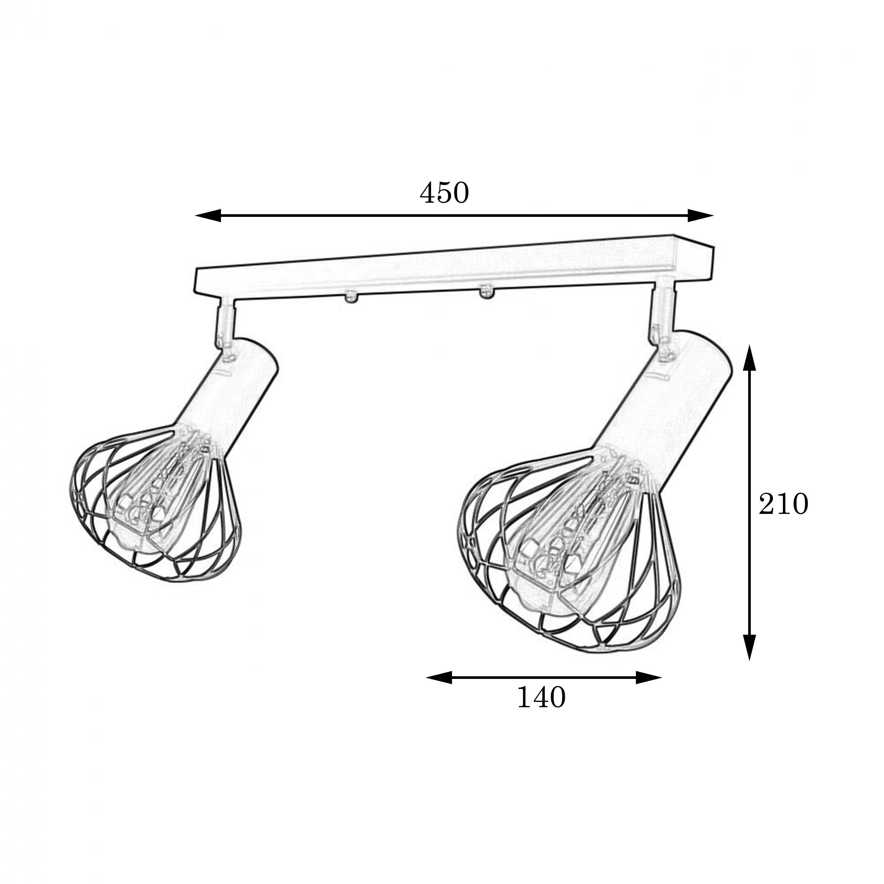 Светильник лофт настенно-потолочный MSK ELECTRIC Lotus NL 14151-2 WH - фото 4 Светильник лофт настенно-потолочный MSK ELECTRIC Lotus NL 14151-2 WH - фото 4
