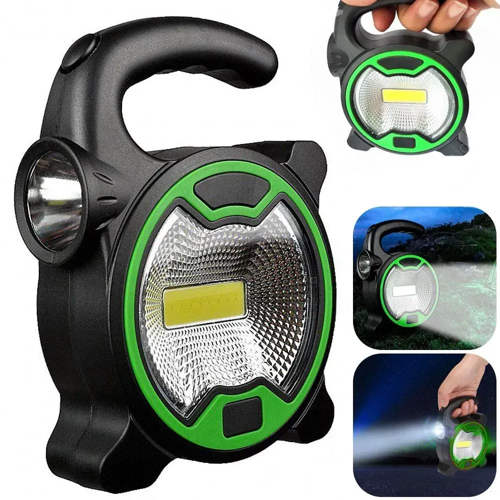 Ліхтар прожектор ручний акумуляторний BL-1808 2в1 на батарейках (234565373) - фото 2 Ліхтар прожектор ручний акумуляторний BL-1808 2в1 на батарейках (234565373) - фото 2