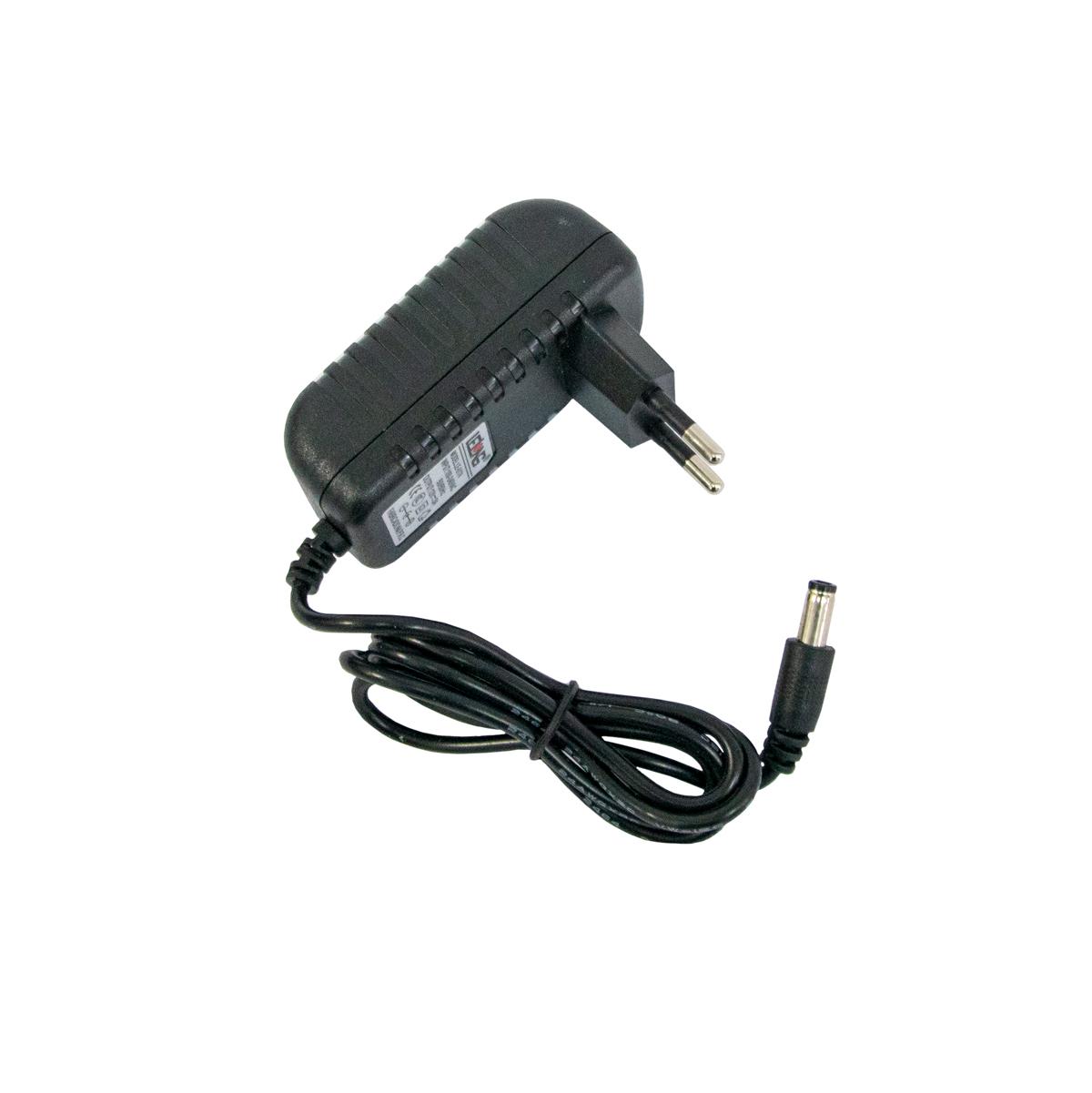 Адаптер мережний Power Adapter LeLong LE-0174 12 V 1 А 5,5х2,5 мм Чорний (1009875-12)