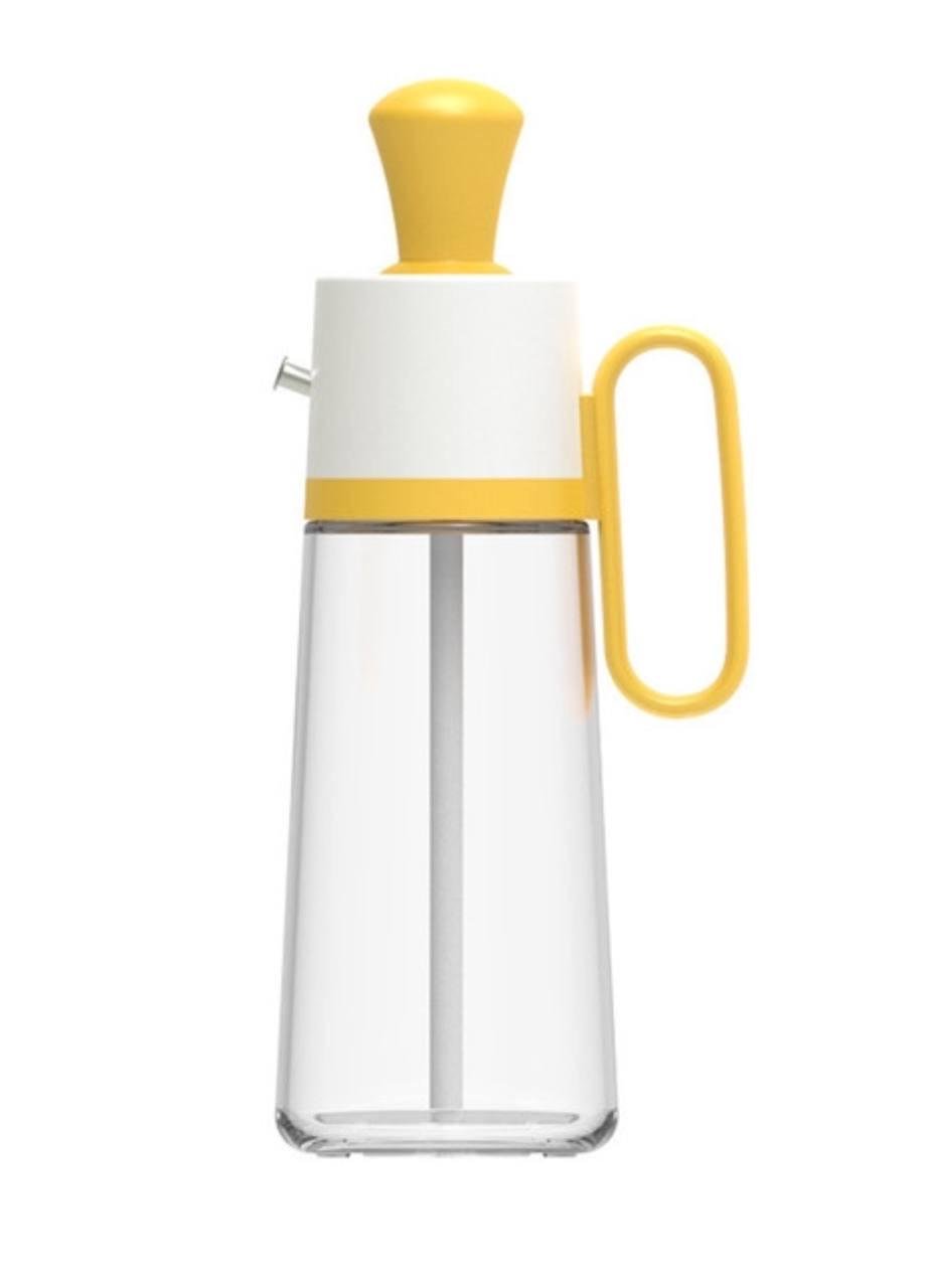 Дозатор багатофункціональний Good Idea для рідких продуктів з пензликом 2в1 Жовтий (285878M)