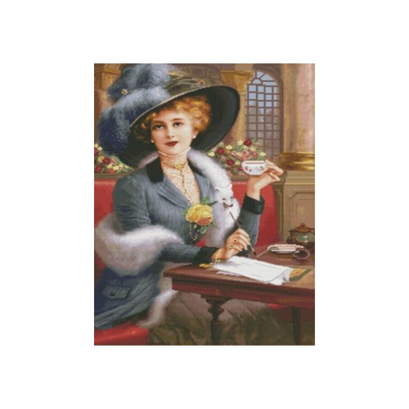 Набор для вышивания крестиком Magic Cross Stitch 012 Из Парижа с любовью (49933)