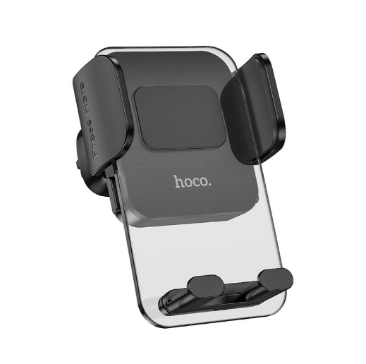 Тримач для телефону Hoco Exquisite press type air outlet CA117 Чорний