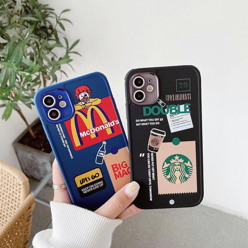 Чехол для iPhone 7 Plus/8 Plus Starbucks с защитой камеры Черный - фото 6