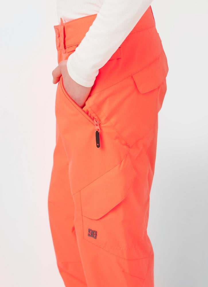 Штаны лыжные женские DC ADGTP00006x37 XS Розовый (24170880) - фото 2