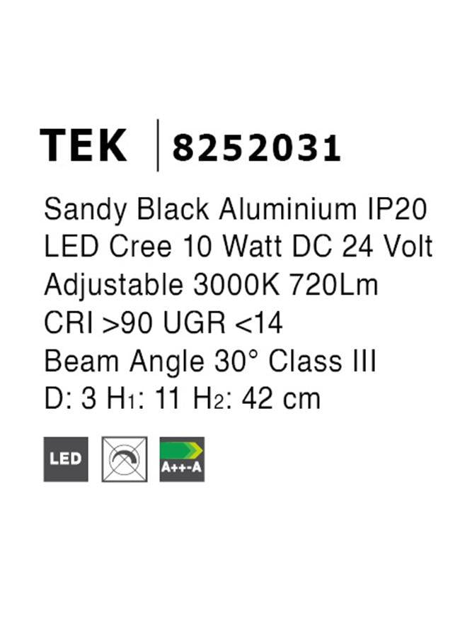 Светильник магнитный Nova Luce Tek (8252031) - фото 6 Светильник магнитный Nova Luce Tek (8252031) - фото 6