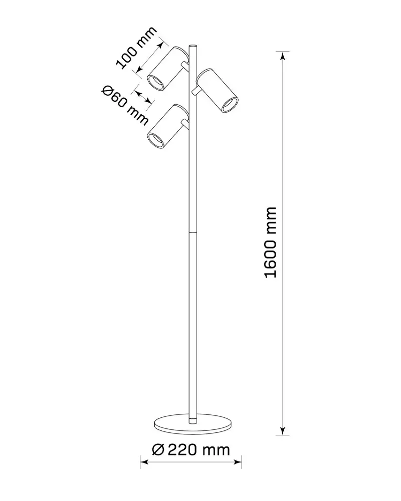 Торшер Polux 328199 Maribel - фото 4 Торшер Polux 328199 Maribel - фото 4