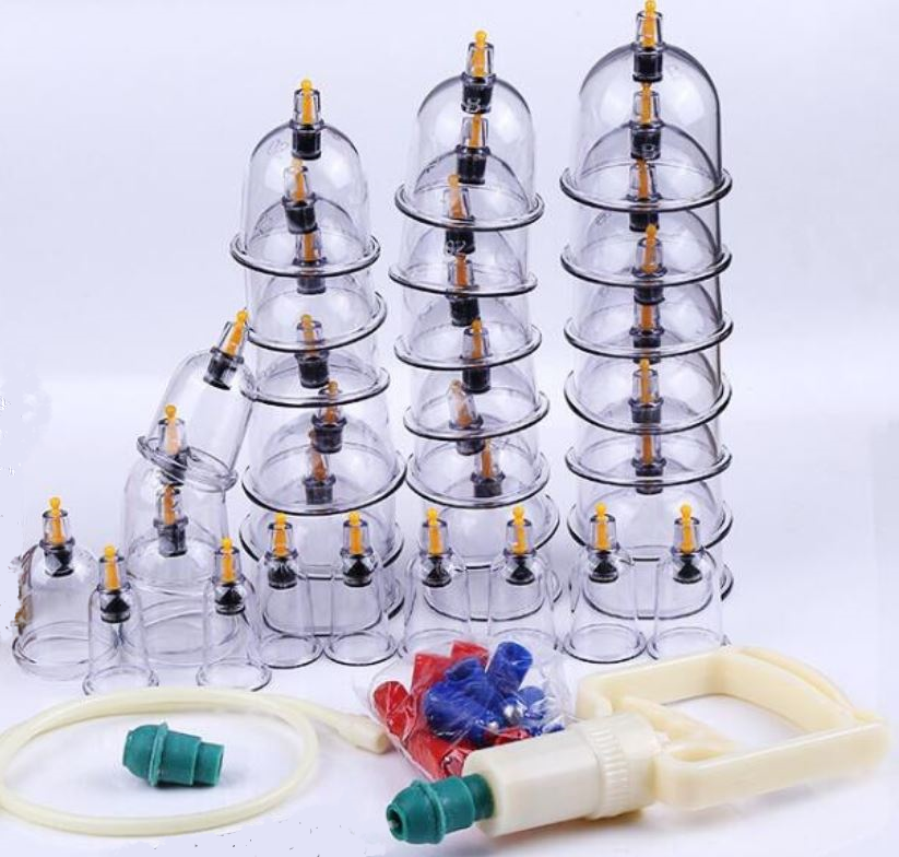 Вакуумные банки с вакуумным насосом DYKL 32шт. (2888)