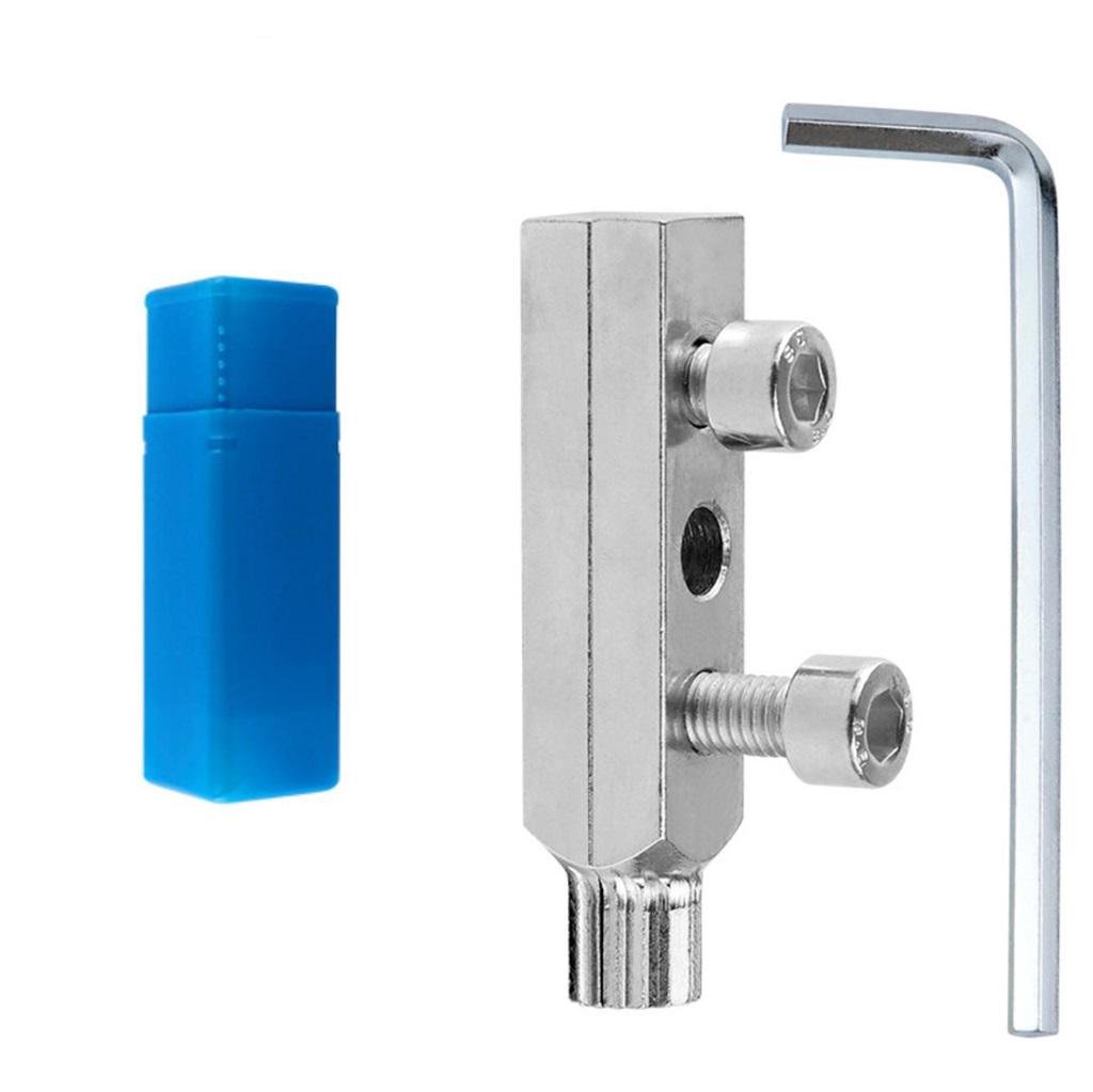 Экстрактор для сломанных фитингов/вентилей труб 1/2" и 3/4" обратный метчик в кейсе (137768)