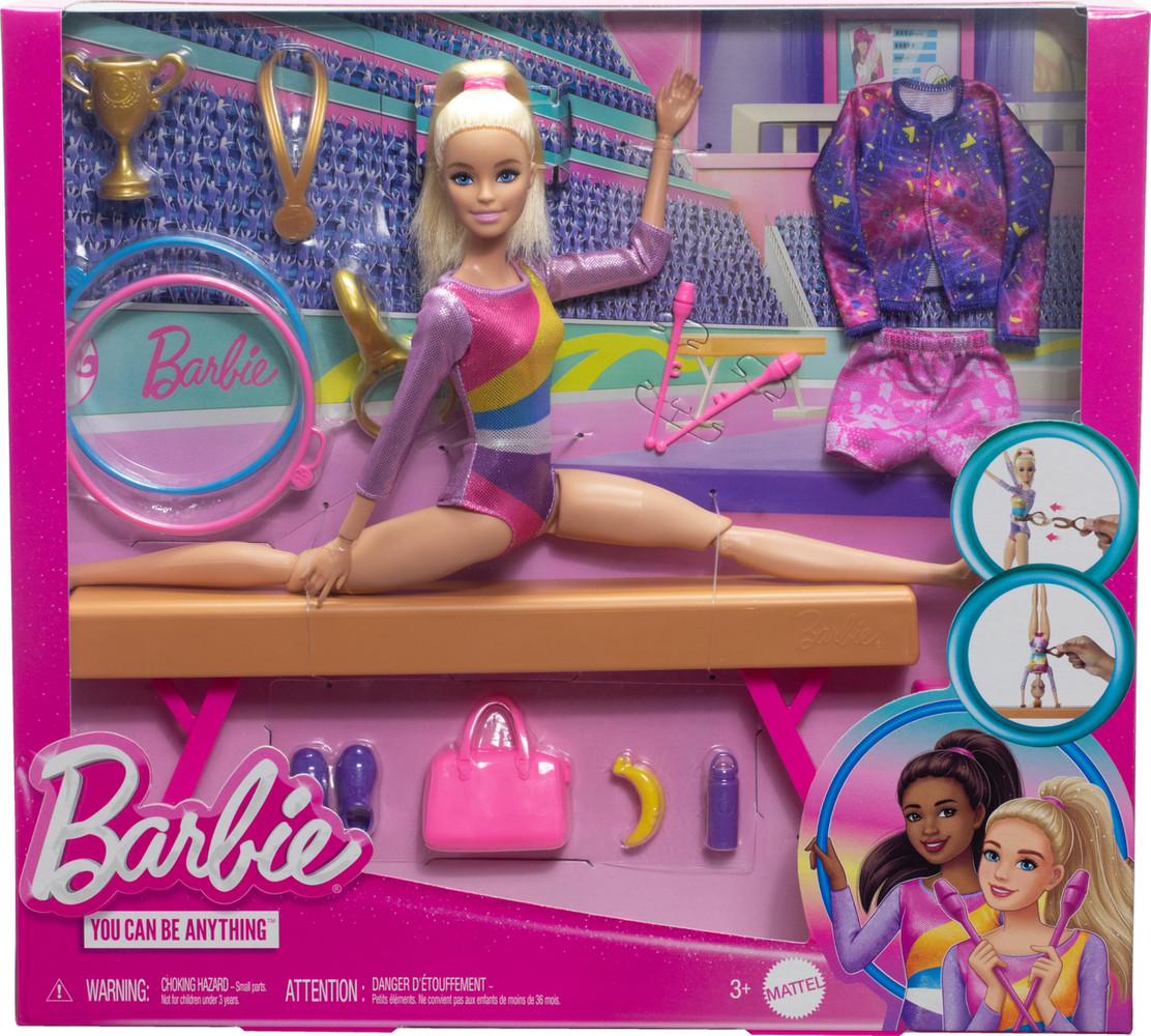 Ігровий набір Barbie Тренування з гімнастики