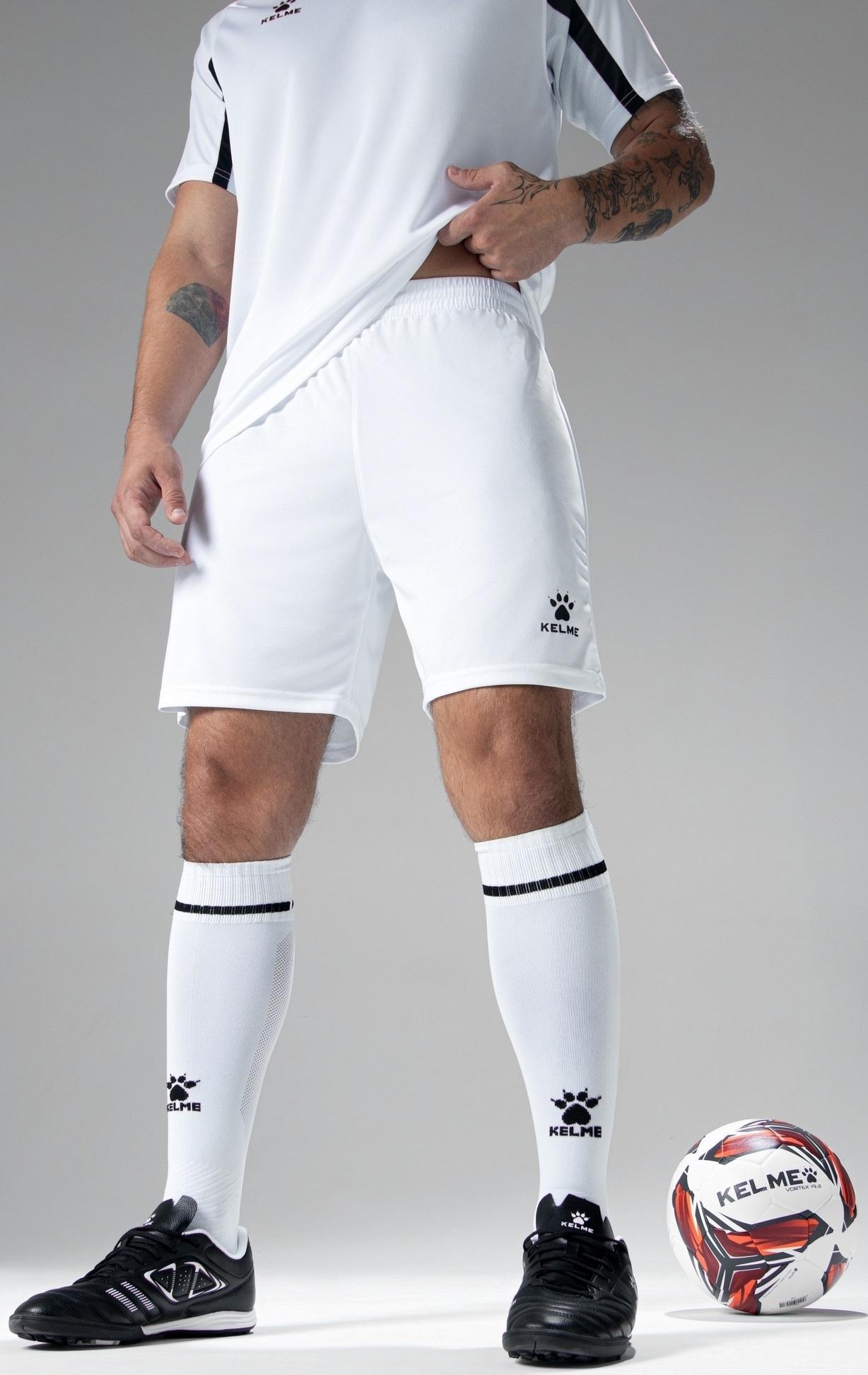 Шорти KELME GLOBAL III 7351ZB1255.9100 L Біло-чорний - фото 5