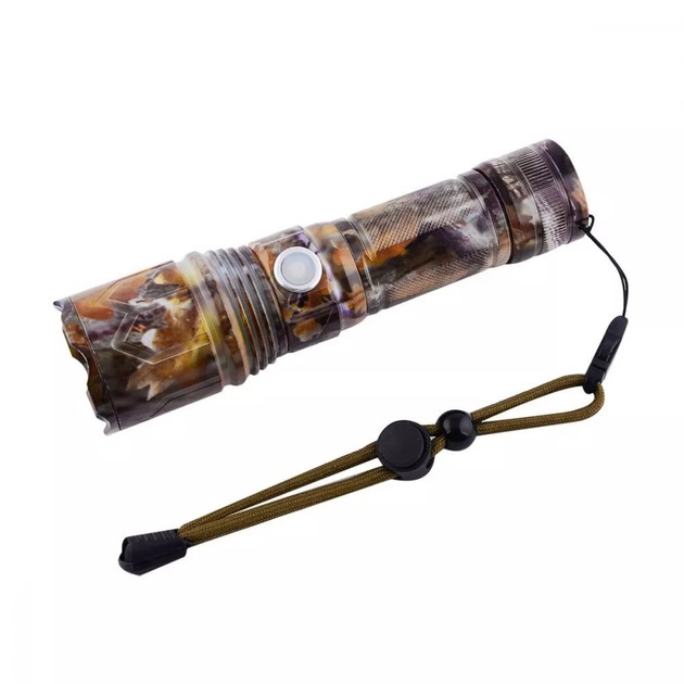 Фонарик светодиодный X-Balog BL-P511M-P50 портативный USB зум (23678316)