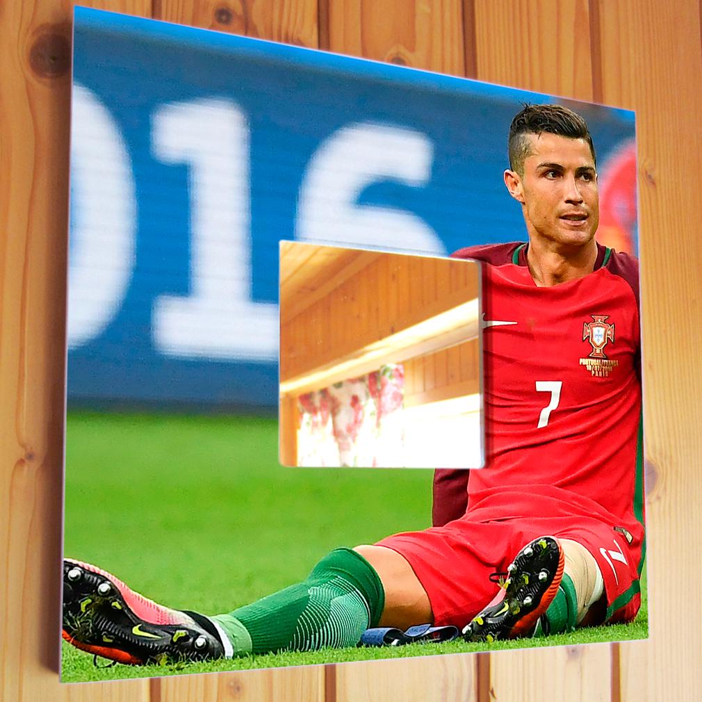 Зеркало декоративное Криштиану Роналду 260х260 мм (M03088)