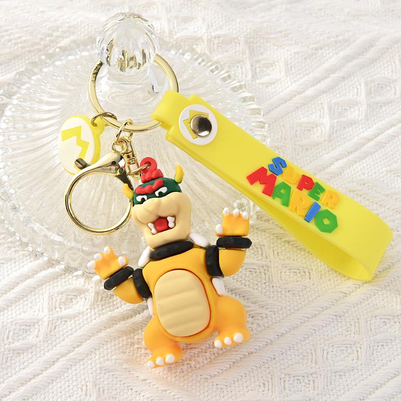 Брелок для ключів Bowser Super Mario Жовтий (093)