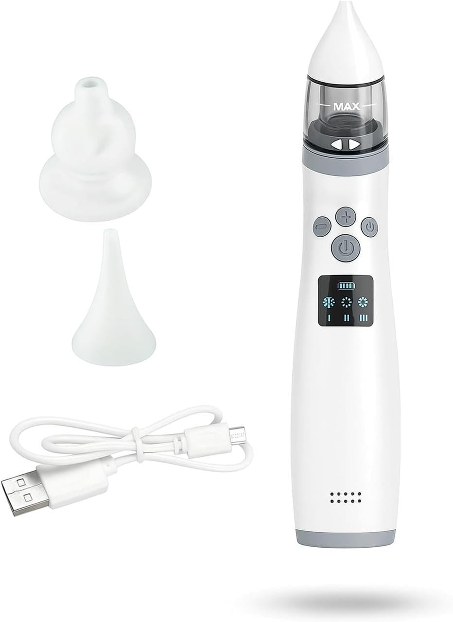 Аспіратор електричний назальний X10 корпус з ABS-пластику 2 м'яких силіконових наконечники