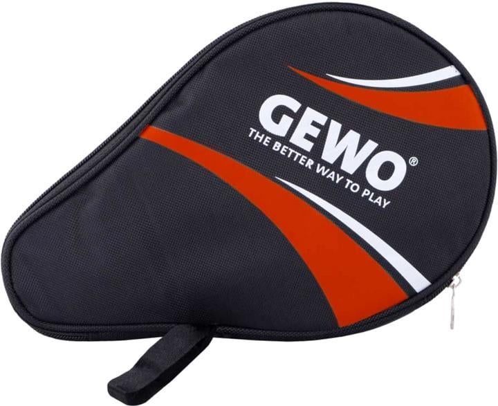 Чехол для ракетки Gewo Round Cover Master с отделением для мячей Black/Red (931257)