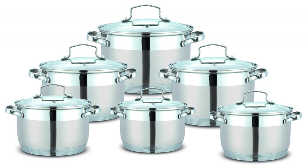 Набор кухонной посуды Con Brio 12 пр. (CB-1162)