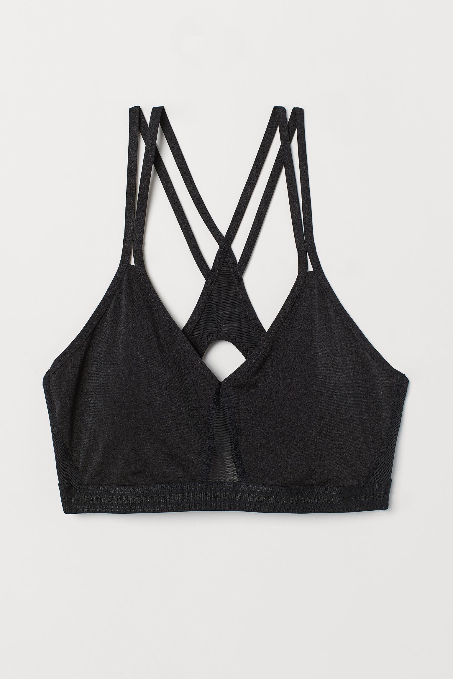 Топ жіночий H&M спортивний M Чорний (0712711)