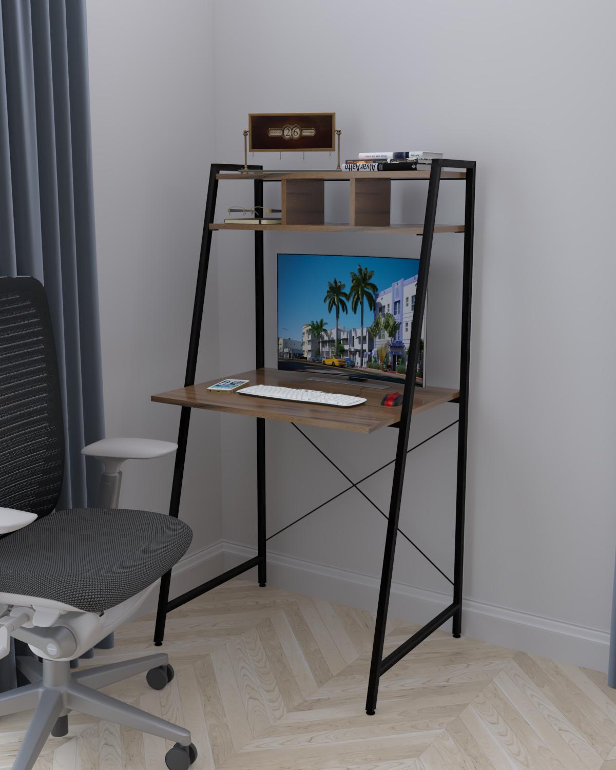 Письменный стол ученический EcoLoft Лектор DSP-1372-8 в стиле лофт Дуб Ливорно (32171128)